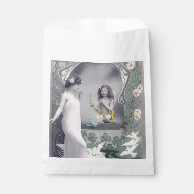 Sacolinha namorados Art Nouveau 1904 (Frente)