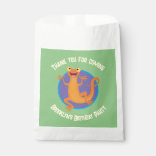 Sacolinha Nata-dançarina de laranja feliz e giro