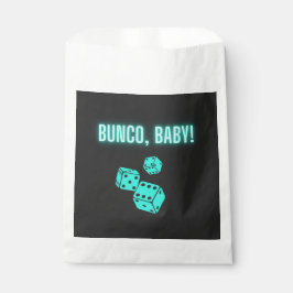 Sacolinha Neon Aqua Bunco Baby