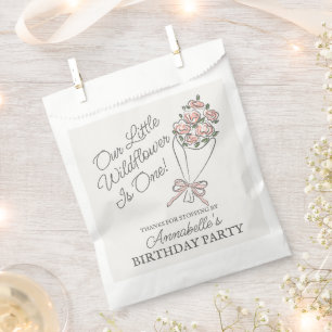 Sacolinha Noivado Floral Fresco Fresco de Mercado de Flores 