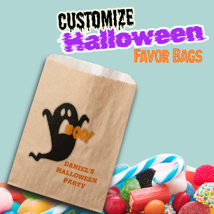 Sacolinha Nome Personalizado de Boo Ghoul