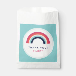 Sacolinha Nome personalizado do partido arco-íris Idade Azul