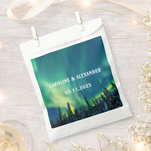 Sacolinha Norte Lights Aurora Borealis Night Sky Weding