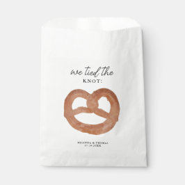 Sacolinha Nós Amarramos O Casamento Do Nó Pretzel