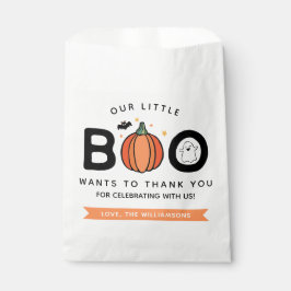 Sacolinha Nossa Pequena Festa de aniversário De Halloween Ob