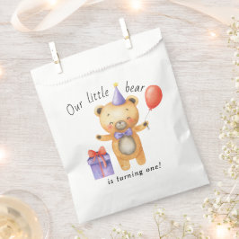 Sacolinha Nosso Ursinho está fazendo um Aniversário de Crian