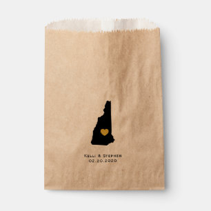 Sacolinha Nova Hampshire Wedding Favor Treat Sacks, Sacos-Pr