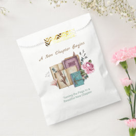 Sacolinha Novo Capítulo Começa Floral Novos Começos