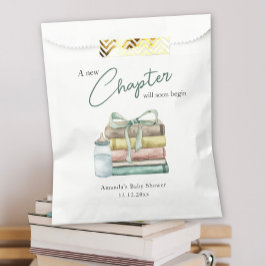 Sacolinha Novo Chá de fraldas de Capítulo de Aquarela