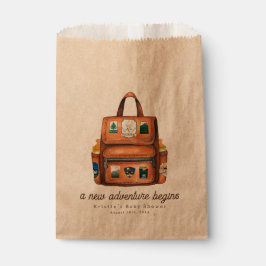 Sacolinha Novo mochila + Chá de fraldas de garrafas do Adven