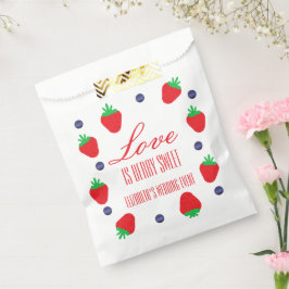 Sacolinha O Amor É Fruta Doce No Chá de Noiva
