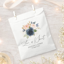 Sacolinha o amor é marinho doce e o casamento floral