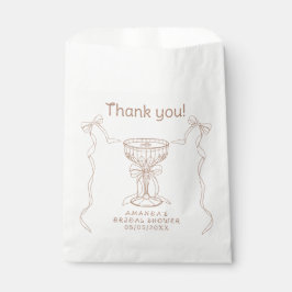 Sacolinha O amor está fervendo Hand Drawn Obrigada