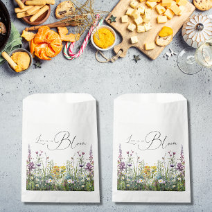 Sacolinha O amor está no Bloom Wildflower Chá de panela