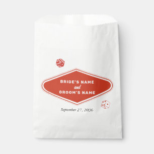 Sacolinha O Destino do Casino de Las Vegas - Branco Vermelho