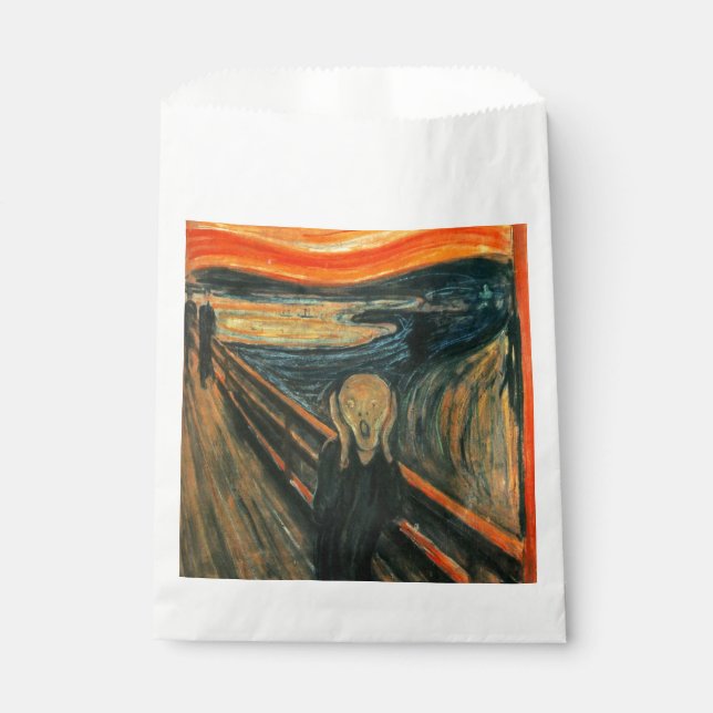 Sacolinha O Gritar Edvard Munch Modern Expressionist Art (Frente)