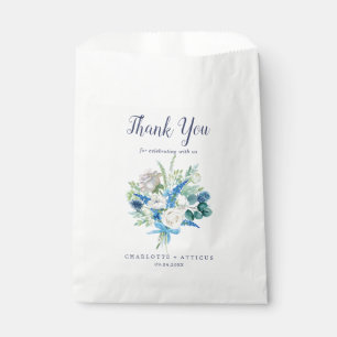 Sacolinha Obrigado clássico das flores brancas você