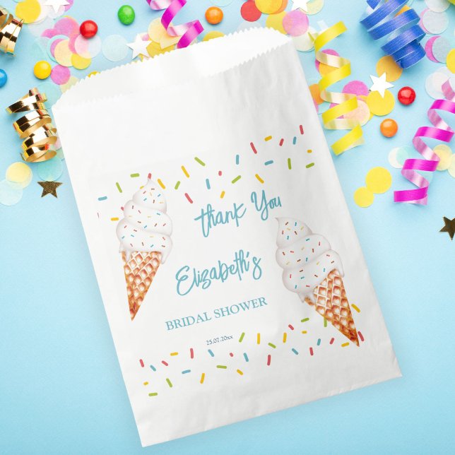 Sacolinha Obrigado de chá de panela de sorvete cooptado (Criador carregado)