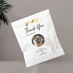 Sacolinha Obrigado, Dog Treat Weding Favor Bag Marca Perso
