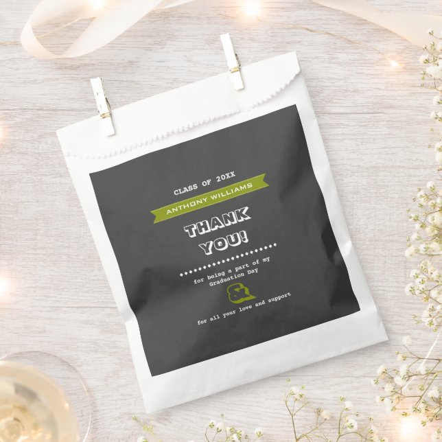 Sacolinha Obrigado! | Festa de formatura personalizada (Cortado)