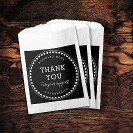 Sacolinha Obrigado Pela Sua Folha De Papel De Suporte