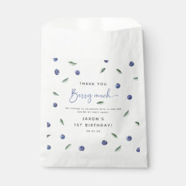 Sacolinha Obrigado primeiro aniversario De Amorango 'Berry M