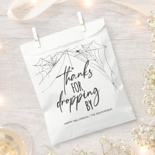Sacolinha Obrigados para o Largamento pelo Festa de Hallowee