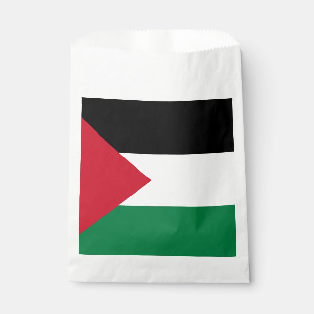 Sacolinha oficialmente o Estado da Palestina bandeira nacion (Frente)