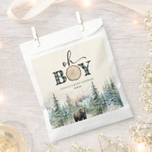 Oh Boy Lumberjack Woodland Chá de fraldas