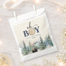 Oh Boy Lumberjack Woodland Chá de fraldas