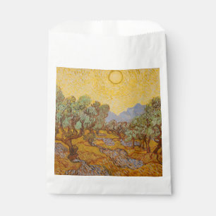 Sacolinha Oliveiras de Van Gogh Sol Amarelo Céu
