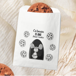 Sacolinha One Sweet Cookie Mouse First Birthday