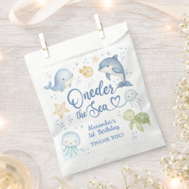 Sacolinha ONEder The Sea 1st Birthday Boy Cute Ocean 