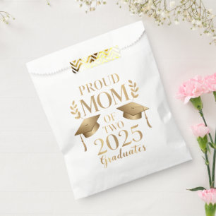 Sacolinha Orgulhosa Mãe de Dois Graduandos de 2025 Diplomar
