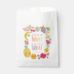 Sacolinha Os Aniversários Da fruta São Favor Doce