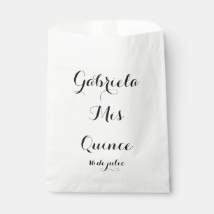 Sacolinha Os sacos do favor do marmelo do Mis personalizam