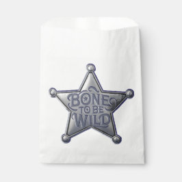 Sacolinha Osso para ser selvagem, festa de dança de esquelet