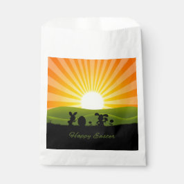 Sacolinha Ovo De Pintura De Coelhinho De Páscoa Bonito