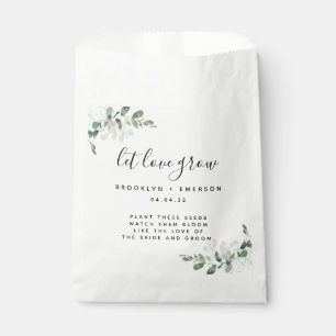 Sacolinha Pacote De Sementes De Casamento Eucalyptus