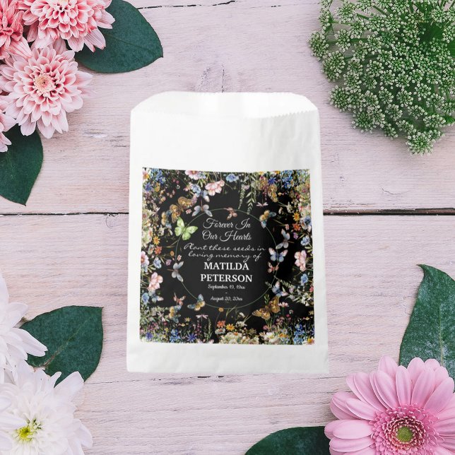 Sacolinha Pacote de Sementes Memorial de Flores Selvagens (Criador carregado)