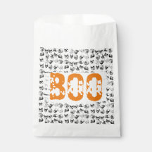 Padrão de Caveira de Bolinho Laranja Halloween Spo