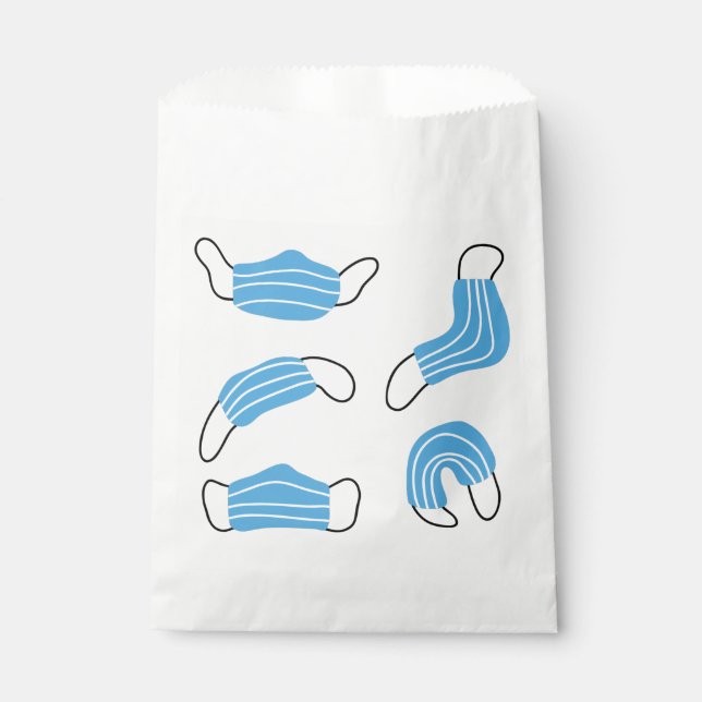 Sacolinha Padrão de máscara médica (Frente)