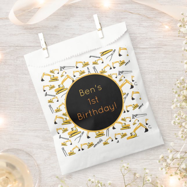 Sacolinha Padrões para Construção de Escavador e Ferramentas (Cortado)