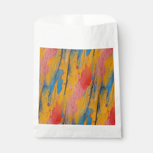 Sacolinha Paint Splatter colorido (Frente)