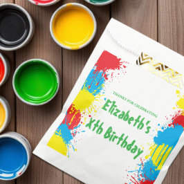 Sacolinha Painting Party Kids Birthday