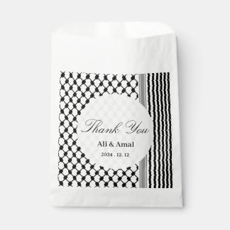 Sacolinha Palestina Hatta Keffiyeh Obrigado Casamento
