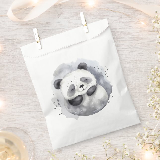 Sacolinha Panda Confortável (Cortado)