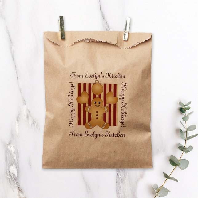 Sacolinha Pão de Gengala Bonito - Homemade Treino de Natal (Criador carregado)