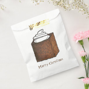 Sacolinha Pão de Gengibre de Natal feliz Açúcar e Especiaria