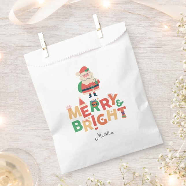 Sacolinha Papai Noel safado retrô (Cortado)
